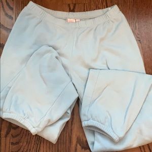 Baby blue comfy sweatpants joggers